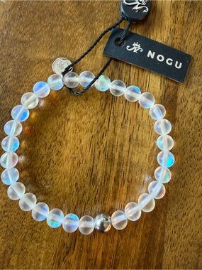 NOGU Iridescent Mermaid Bead Bracelet
